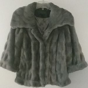 Elie Tahari Faux fur coat